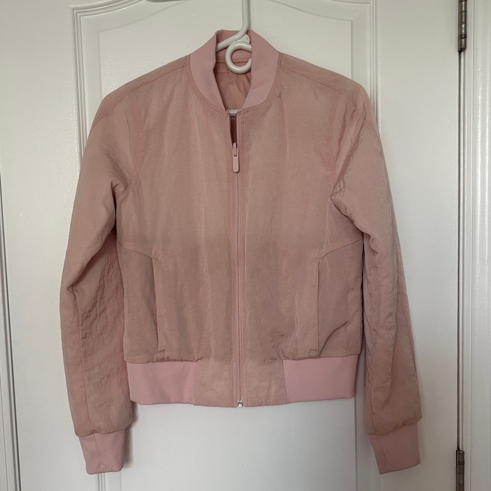 Lululemon Reversible Pink Bomber Jacket